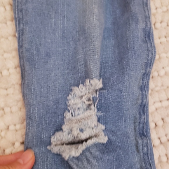  Over The Knee High Boots Denim High Heels  - Picture 3 of 4